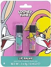 Kup Zestaw balsamów do ust - Paladone Beauty Looney Tunes Lip Balm Duo (lip/balm/2x4g)