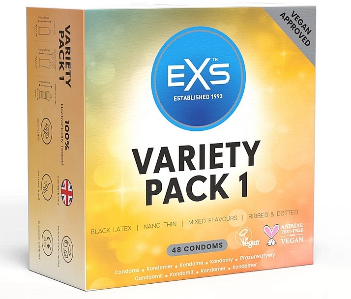 Prezerwatywy - EXS Mixed Variety Pack 1 Condoms — Zdjęcie N1