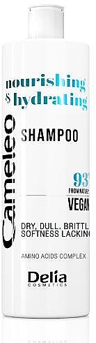 Szampon do włosów suchych, matowych i łamliwych - Delia Cameleo Nourishing & Hydrating Shampoo — Zdjęcie N1