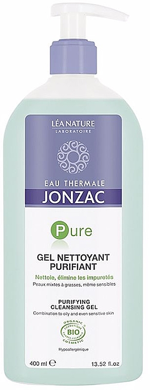 Oczyszczający żel do mycia twarzy - Eau Thermale Jonzac Pure Purifying Cleansing Gel — Zdjęcie N1