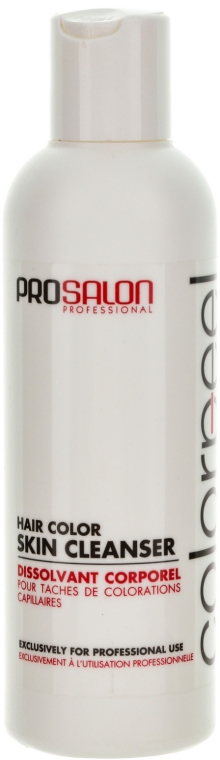 Zmywacz farby ze skóry głowy - Prosalon Color Peel Hair Color Skin Cleanser