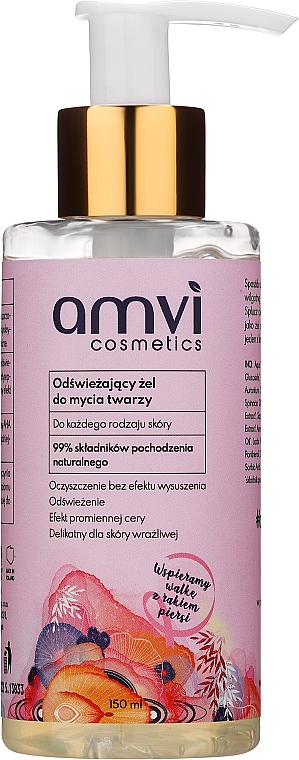 Odświeżający żel do mycia - Amvi Cosmetics — Zdjęcie N1