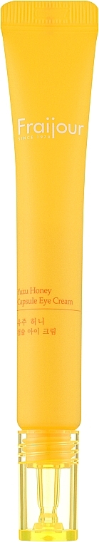 Mikrokapsułkowany krem na okolice oczu z miodem i yuzu - Fraijour Yuzu Honey Capsule Eye Cream — Zdjęcie N1