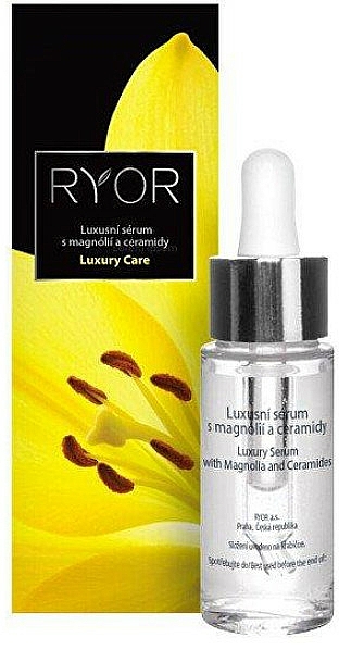Luksusowe serum do twarzy z magnolią i ceramidami - Ryor Luxury Serum With Magnolia And Ceramides — Zdjęcie N1