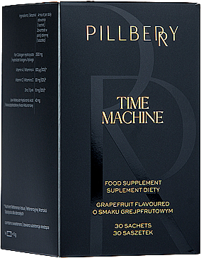 Suplement diety poprawiający wygląd skóry Smak grejpfrutowy - PillBerry Time Machine — Zdjęcie N1