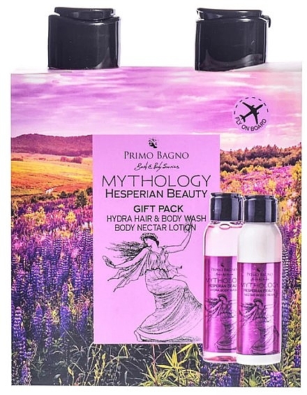 Zestaw - Primo Bagno Mythology Hesperian Beauty Gift Pack (b/wash/100 ml + b/lot/100 ml) — Zdjęcie N1