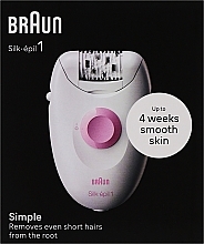 Epilator - Braun Silk-Epil 1 SE 1-000 — Zdjęcie N2