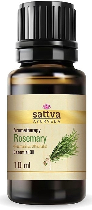 Olejek eteryczny Rozmaryn - Sattva Ayurveda Rosemary Essential Oil — Zdjęcie N1
