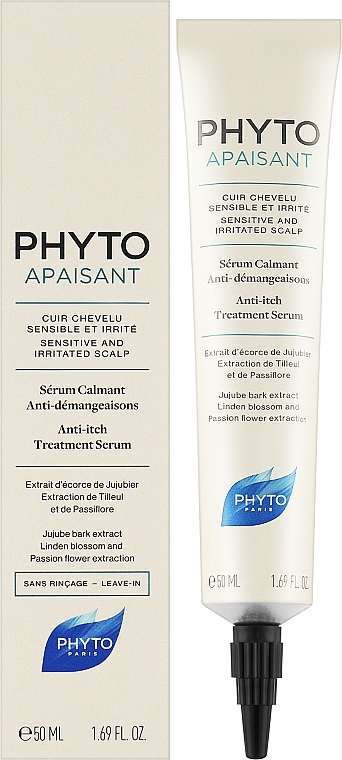 Serum przeciw świądowi do wrażliwej i podrażnionej skóry głowy - Phyto Apaisant Anti-itch Treatment Serum — Zdjęcie N2