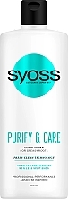 Kup Odżywka do włosów przetłuszczających się - Syoss Purify & Care Conditioner For Greasy Roots