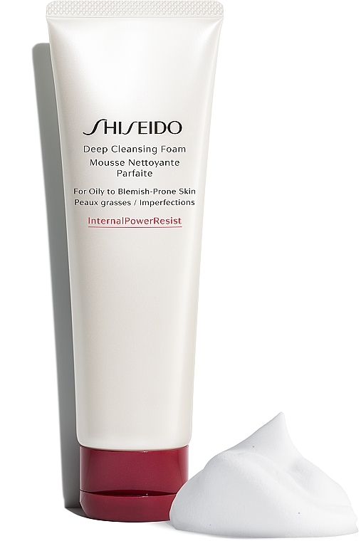 Głęboko oczyszczająca pianka do twarzy - Shiseido Deep Cleansing Foam — Zdjęcie N2