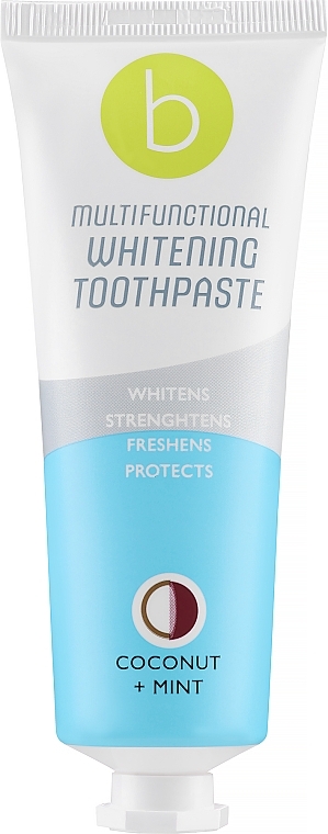 Wielofunkcyjna pasta wybielająca Kokos i mięta - Beconfident Multifunctional Whitening Toothpaste Coconut Mint — Zdjęcie N2