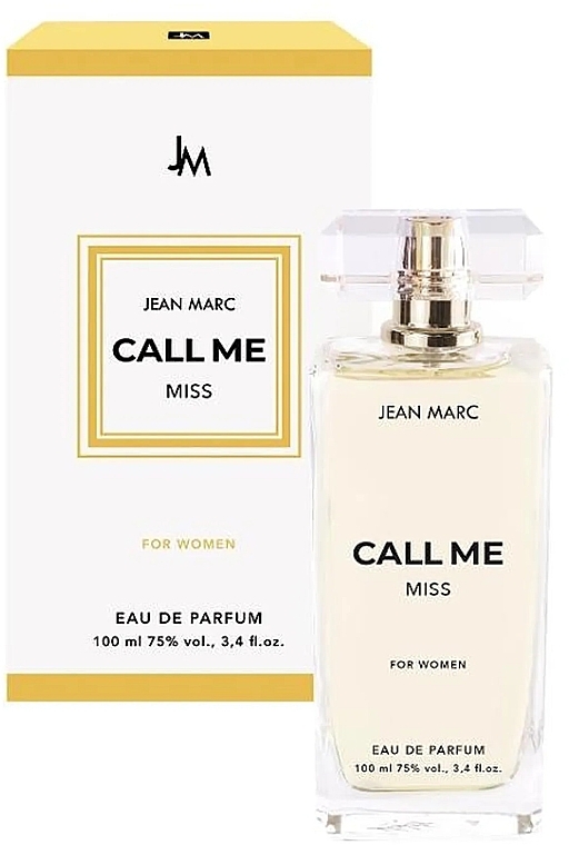 Jean Marc Call Me Miss - Woda perfumowana — Zdjęcie N1