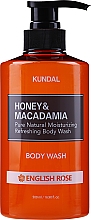 Intensywnie nawilżający żel pod prysznic Angielska róża - Kundal Honey & Macadamia Body Wash English Rose — Zdjęcie N3