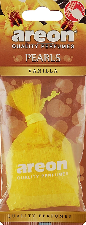 Zapach do samochodu w woreczku Wanilia - Areon Pearls Vanilla — Zdjęcie N1