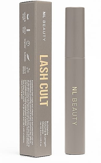 Tusz do rzęs - NL Beauty Lash Cult Mascara — Zdjęcie N1