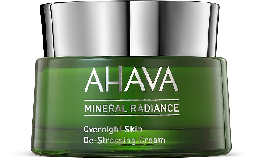 Mineralny krem antystresowy do twarzy na noc - Ahava Mineral Radiance Overnight De-Stressing Cream