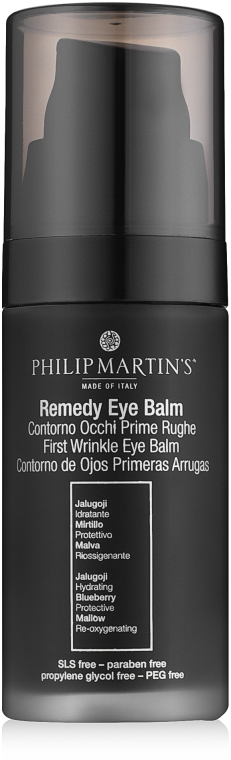 Balsam przeciw pierwszym zmarszczkom pod oczami - Philip Martin's Remedy Eye Balm — Zdjęcie N2
