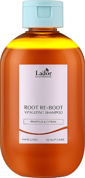 Szampon do włosów z propolisem i cytryną - La'dor Root Re-Boot Vitalizing Shampoo — Zdjęcie N1