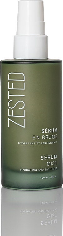 Wielofunkcyjne serum w mgiełce do twarzy - Zested Hydrating And Sanitizing Serum Mist — Zdjęcie N3