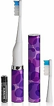 Elektryczna szczoteczka do zębów - Violife Slim Sonic Classic Electric Toothbrush Purple Passion — Zdjęcie N1