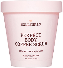 Kup Peeling do ciała z masłem shea i skwalanem - Hollyskin Perfect Body Coffee Scrub Pink Chocolate