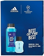 Kup Adidas UEFA 9 Best Of The Best - Zestaw (edt/50ml + sh/gel/250ml)