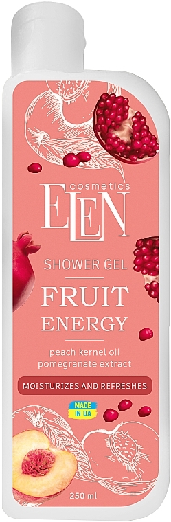 Żel pod prysznic - Elen Cosmetics Shower Gel Fruit Energy