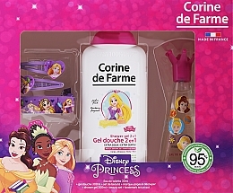 PRZECENA! Corine de Farme Princess - Zestaw (edt 30 ml + sh/gel 300 ml + accessories) * — Zdjęcie N2