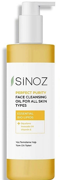 Olejek do mycia twarzy - Sinoz Perfect Purity Face Cleansing Oil for All Skin Types — Zdjęcie N1