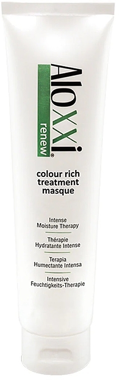 Maska do włosów farbowanych - Aloxxi Colour Rich Treatment Masque — Zdjęcie N1