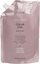 Bezsiarczanowy szampon do włosów farbowanych - Lakme Teknia Color Stay Shampoo (uzupełnienie) — Zdjęcie N1
