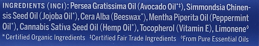 Ochronny balsam do ust Mięta - Dr Bronner’s Peppermint Lip Balm — Zdjęcie N2