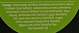 Szampon mentolowy w kostce - Li'zar Solid Shampoo — Zdjęcie N3