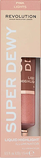 Rozświetlacz - Makeup Revolution Superdewy Liquid Highlighter — Zdjęcie N2