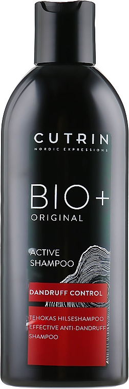 Aktywny szampon przeciwłupieżowy do włosów - Cutrin Bio+ Original Active Shampoo  — Zdjęcie N2