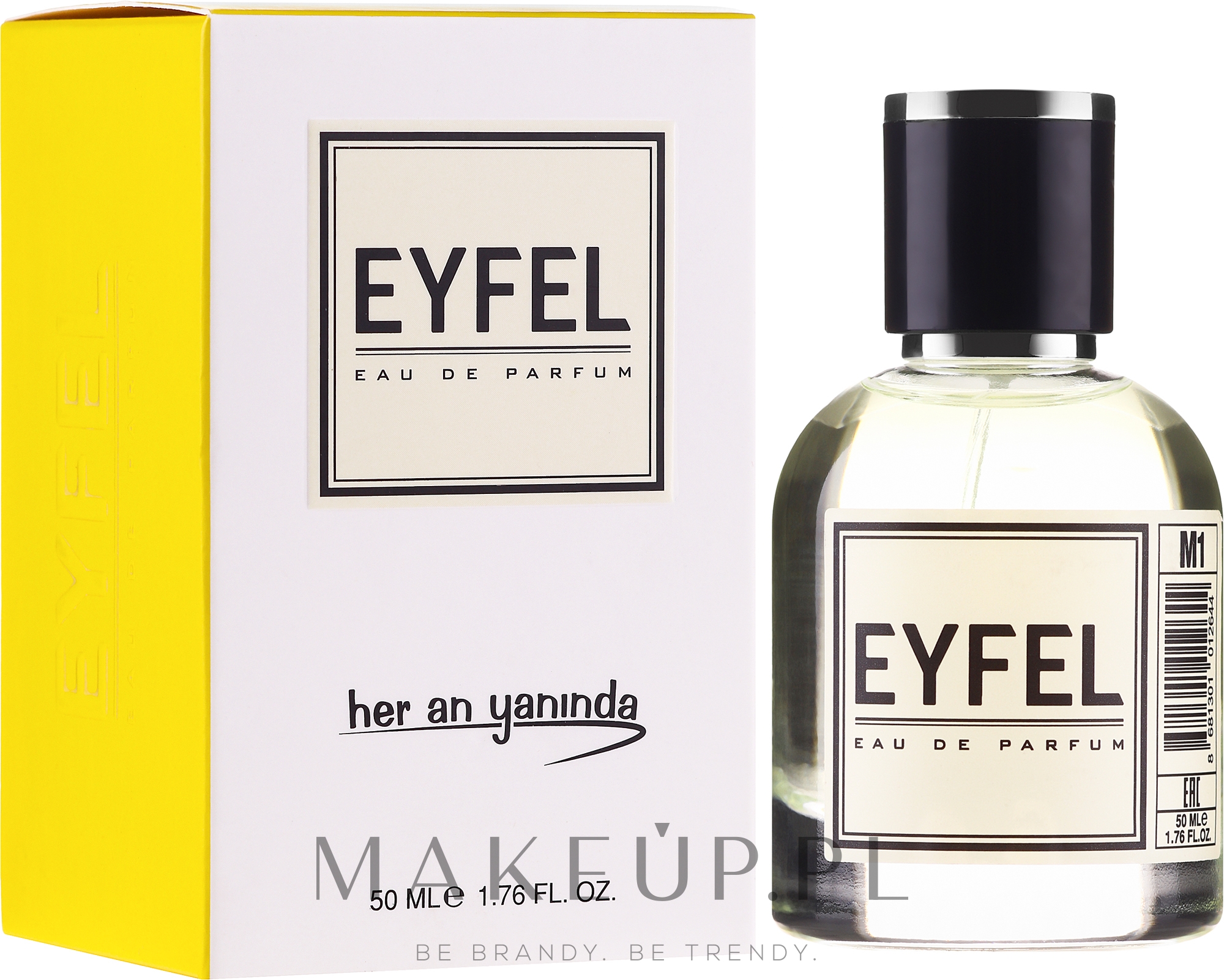Eyfel Perfume M-1 Aqua Di Gioo - Woda perfumowana  — Zdjęcie 50 ml