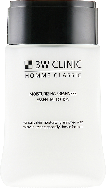 Męski balsam nawilżający - 3w Clinic Homme Classic Moisturizing Freshness Essential Lotion — Zdjęcie N2