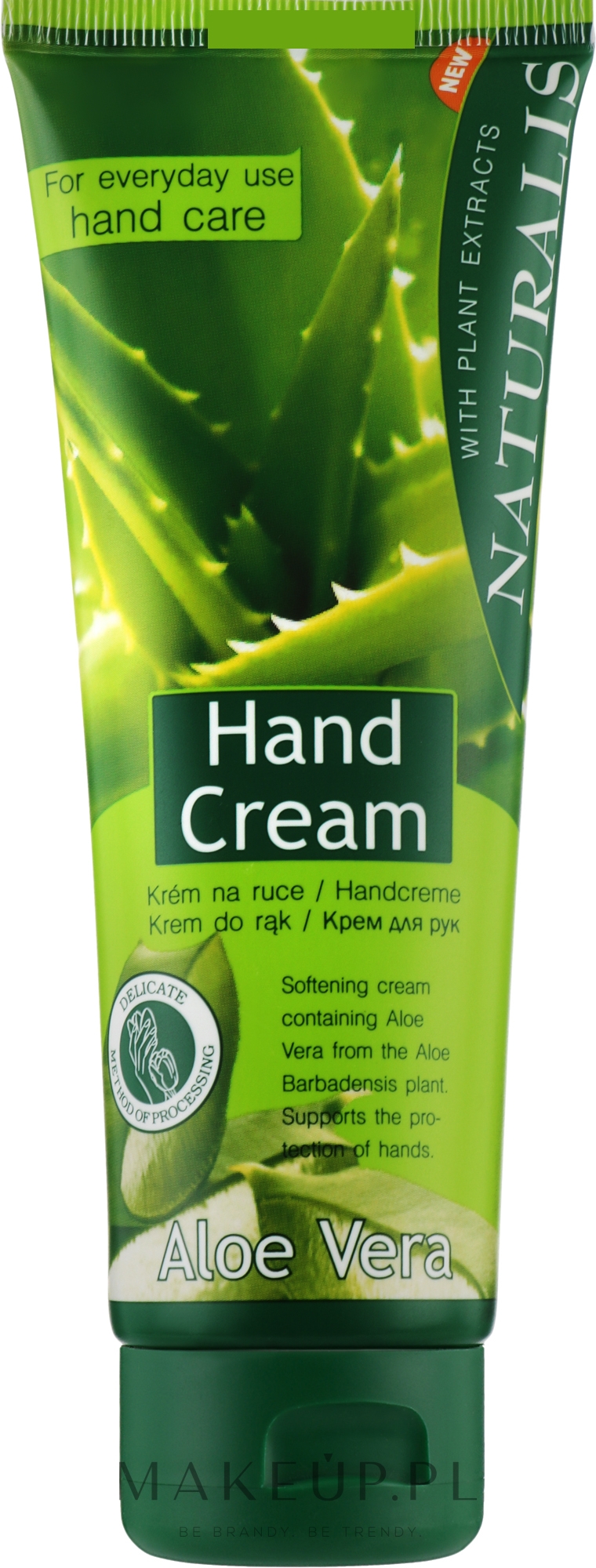 Krem do rąk Aloes - Naturalis Aloe Vera Hand Cream — Zdjęcie 125 ml
