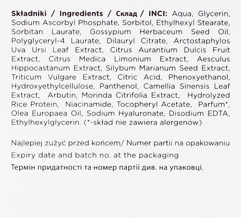 Antyoksydacyjno-rozświetlające serum do twarzy na noc z witaminą C - DermoFuture Anti-Oxydation — Zdjęcie N3