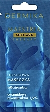 Luksusowa maseczka odbudowująca z ceramidami - Dermika Maestria Anti-Age Therapy Mask — Zdjęcie N1