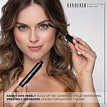 Wydłużający i podkręcający tusz do rzęs - Nanolash Length & Curl Mascara — Zdjęcie N5