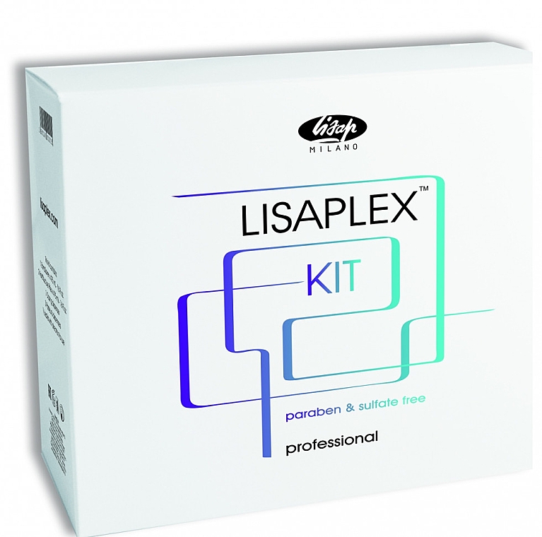 Zestaw do odbudowy włosów - Lisap Lisaplex Intro Kit (h/fluid/125ml + 2 x h/filler/125ml) — Zdjęcie N2