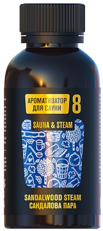 Aromatyzator do sauny Para z drzewa sandałowego - FBT Golden Pharm 8 Sauna & Steam Sandalwood Steam  — Zdjęcie N1