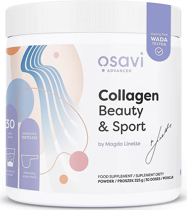 Suplement diety Dla skóry, włosów i paznokci - Osavi Collagen Beauty & Sport — Zdjęcie N1
