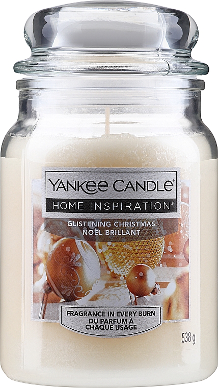 Świeca zapachowa w słoiku - Yankee Candle Home Inspiration Glistening Christmas — Zdjęcie N2