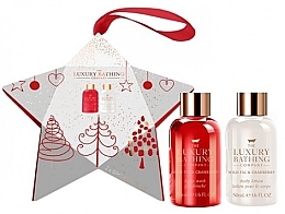 Kup Zestaw - Grace Cole The Luxury Bathing Wild Fig & Cranberry Set (sh/gel/50ml + b/lot/50ml)