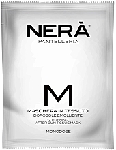 Zmiękczająca maska do twarzy w płachcie po opalaniu - Nera Pantelleria Softening After Sun Tissue Mask — Zdjęcie N1