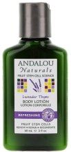 Kup Orzeźwiający lotion do ciała Lawenda i tymianek - Andalou Naturals Lavender Thyme Refreshing Body Lotion