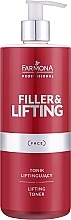 Liftingujący tonik do twarzy - Farmona Professional Filler & Lifting Toner — Zdjęcie N1